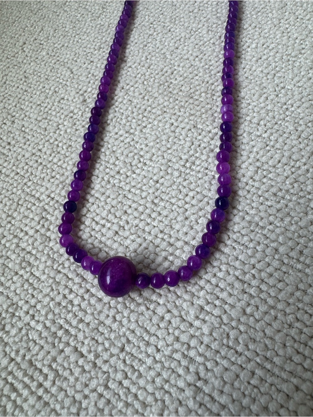 NWOT Tuckernuck Purple Sugilite Necklace - Picture 2 of 6